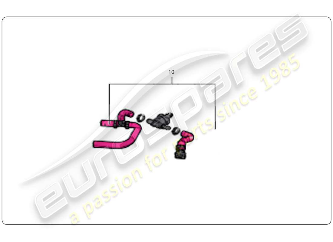 lamborghini super trofeo (2009-2014) intake manifold parts diagram