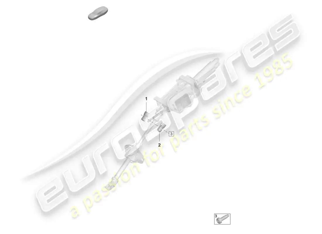 porsche 2020 (taycan 9j1-1) steering column balancer weight parts diagram