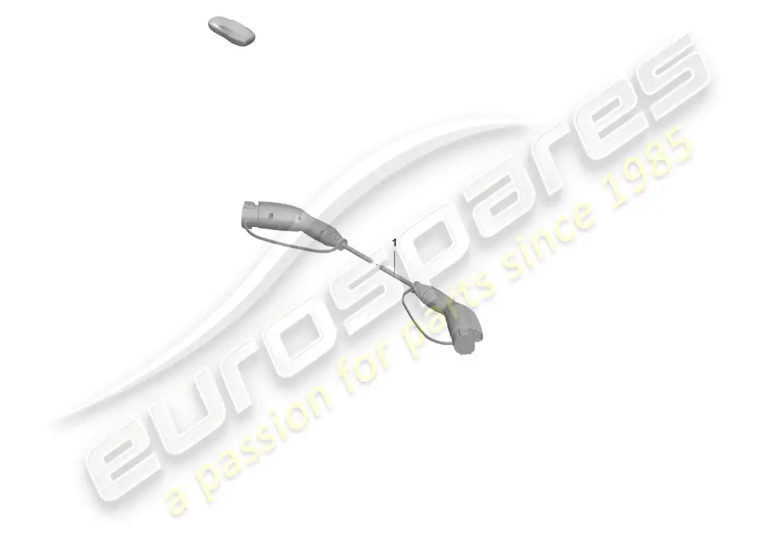 porsche 2025 (taycan 9j1-2) charge cable for mains socket part diagram