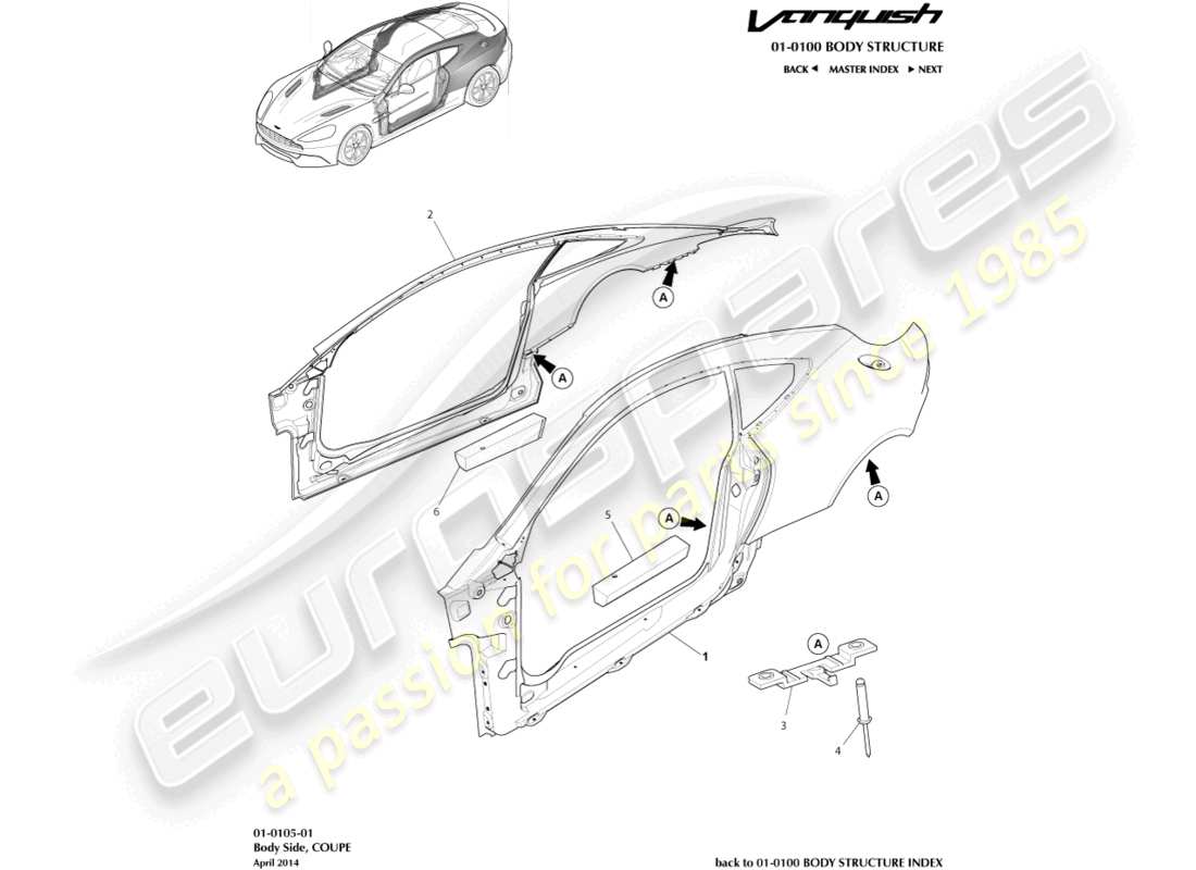 part diagram containing part number ed33-c27846-aa