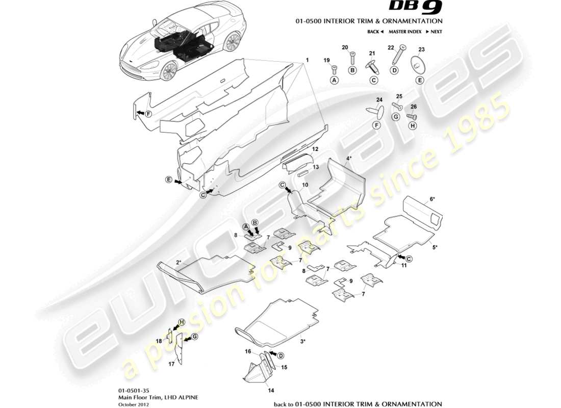 part diagram containing part number 4g43-2b099-ad