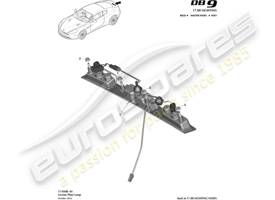 part diagram containing part number 8d33-n43400-aa