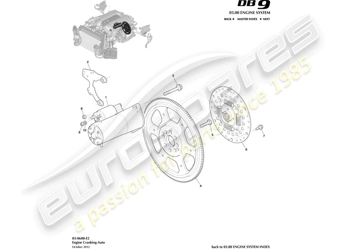 part diagram containing part number 4g43-6w366-ae