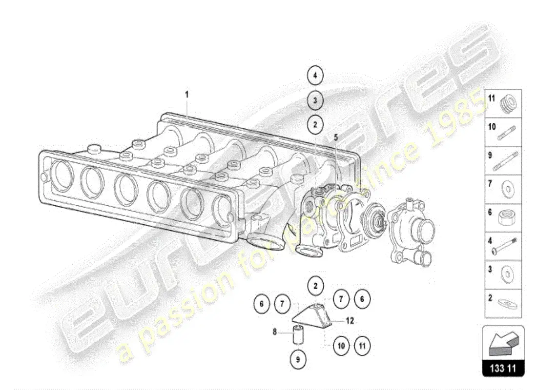 part diagram containing part number 008400901