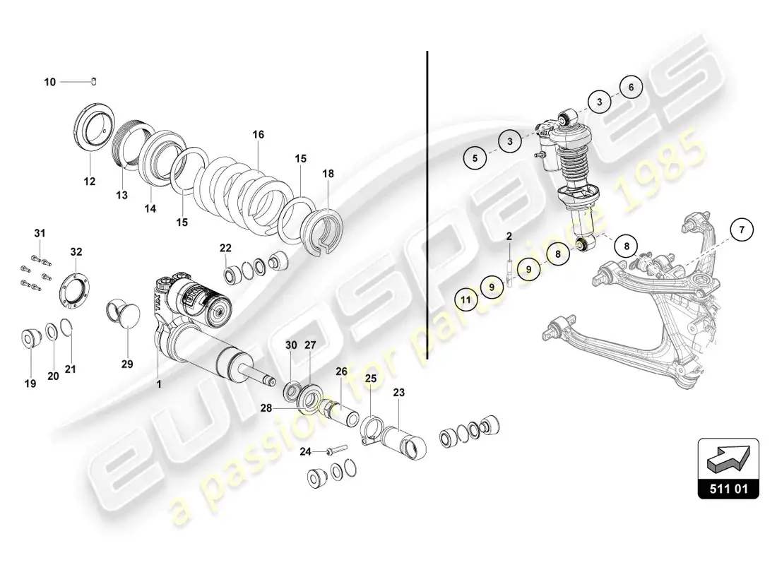 part diagram containing part number 4ta498137a