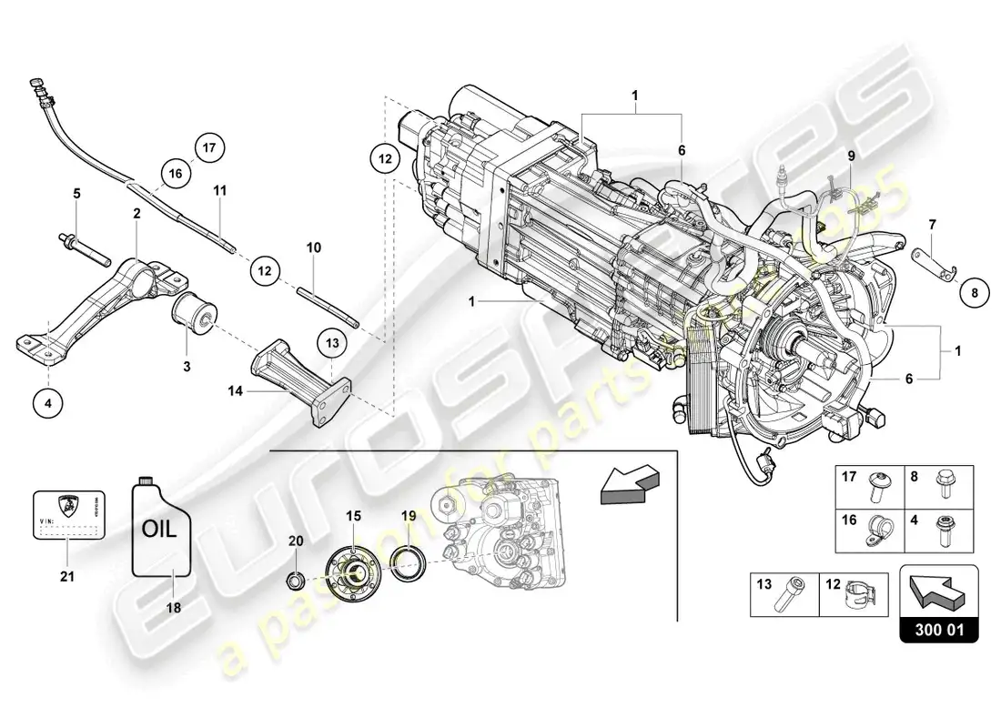 lamborghini countach lpi 800-4 (2022) 7 parts diagram