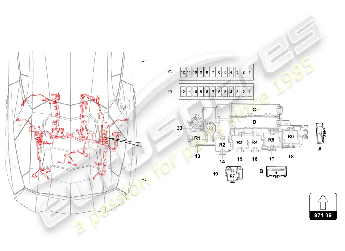 lamborghini ultimae (2022) fuses parts diagram