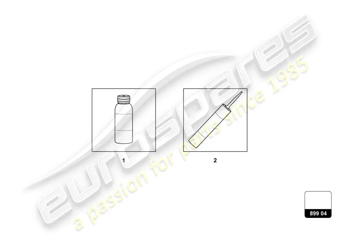 lamborghini urus (2019) maintenance parts diagram