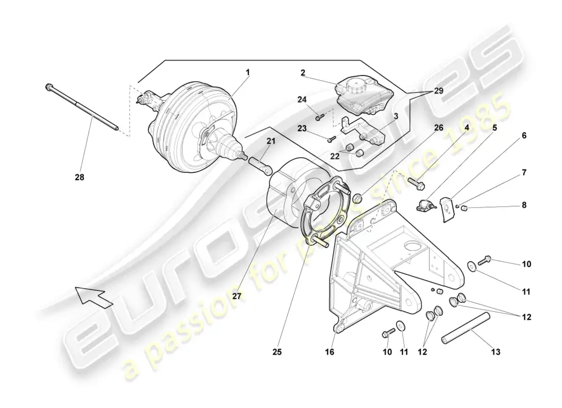 lamborghini gallardo coupe (2007) switch parts diagram