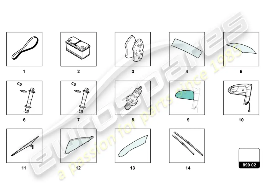 lamborghini lp550-2 spyder (2013) for pick-up parts diagram