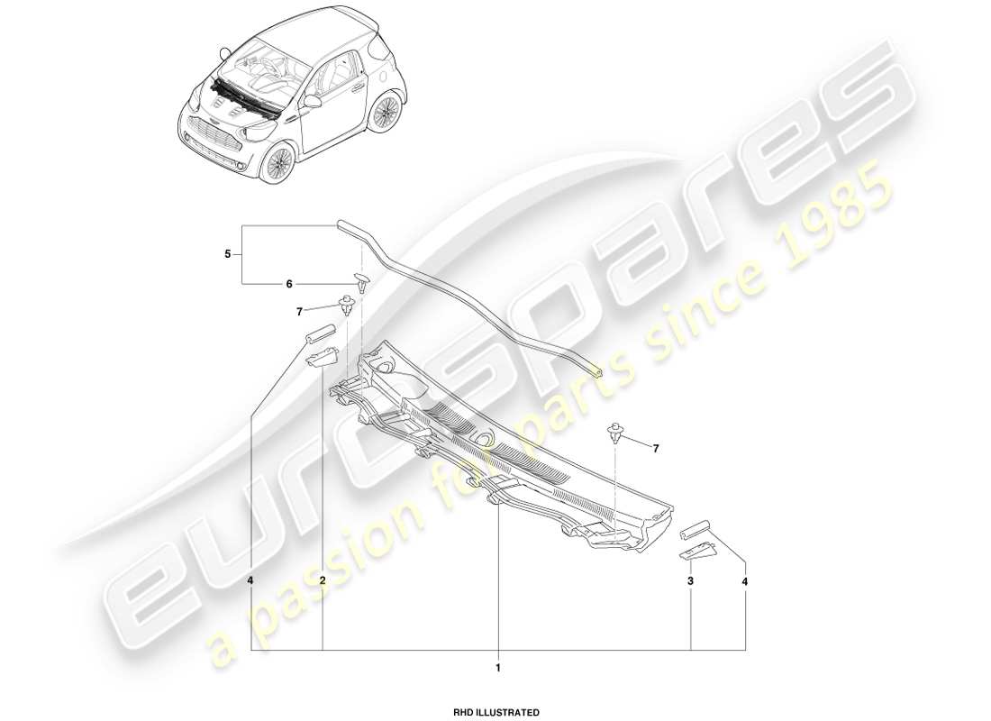 part diagram containing part number 67867-12150