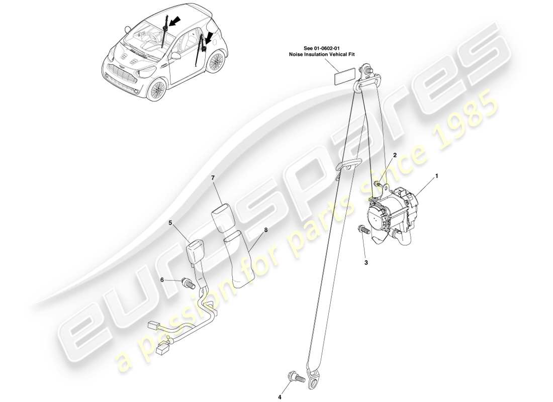 part diagram containing part number ay2y-612a64-aa
