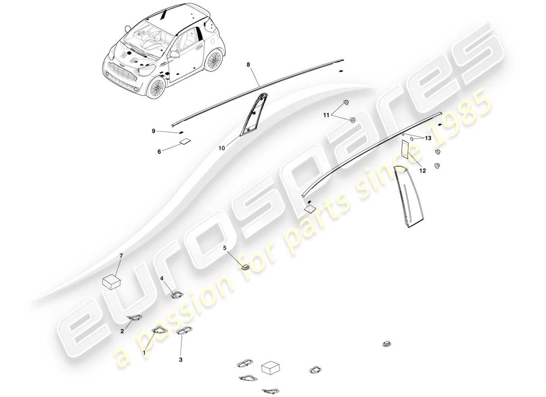 part diagram containing part number 75561-52040
