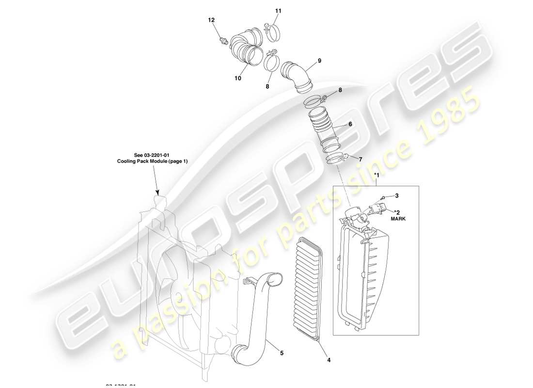 part diagram containing part number 22204-0t040