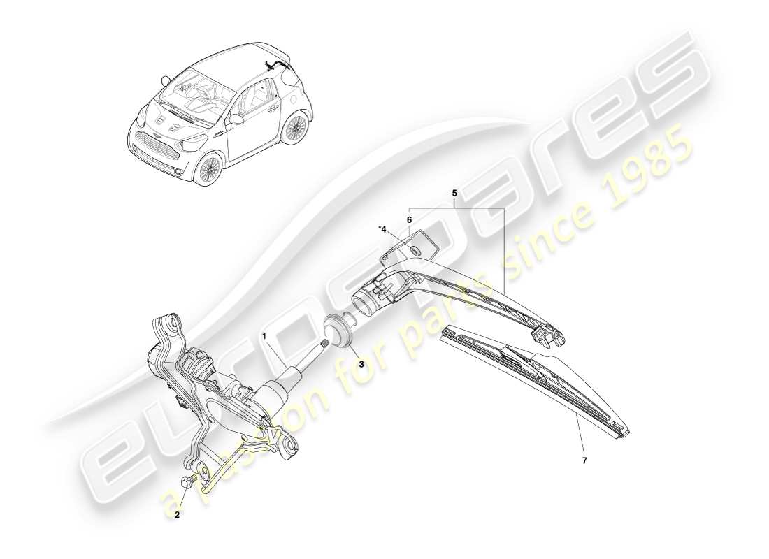 part diagram containing part number 85292-42010