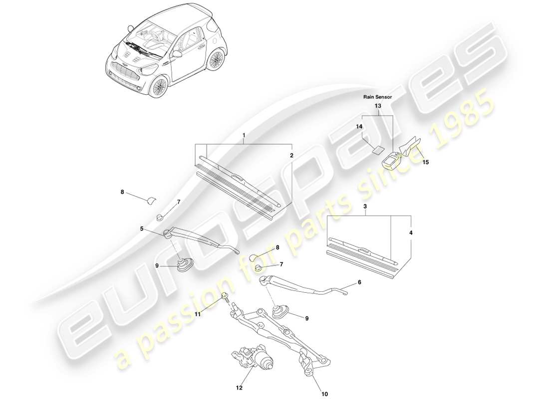 part diagram containing part number 85150-74030