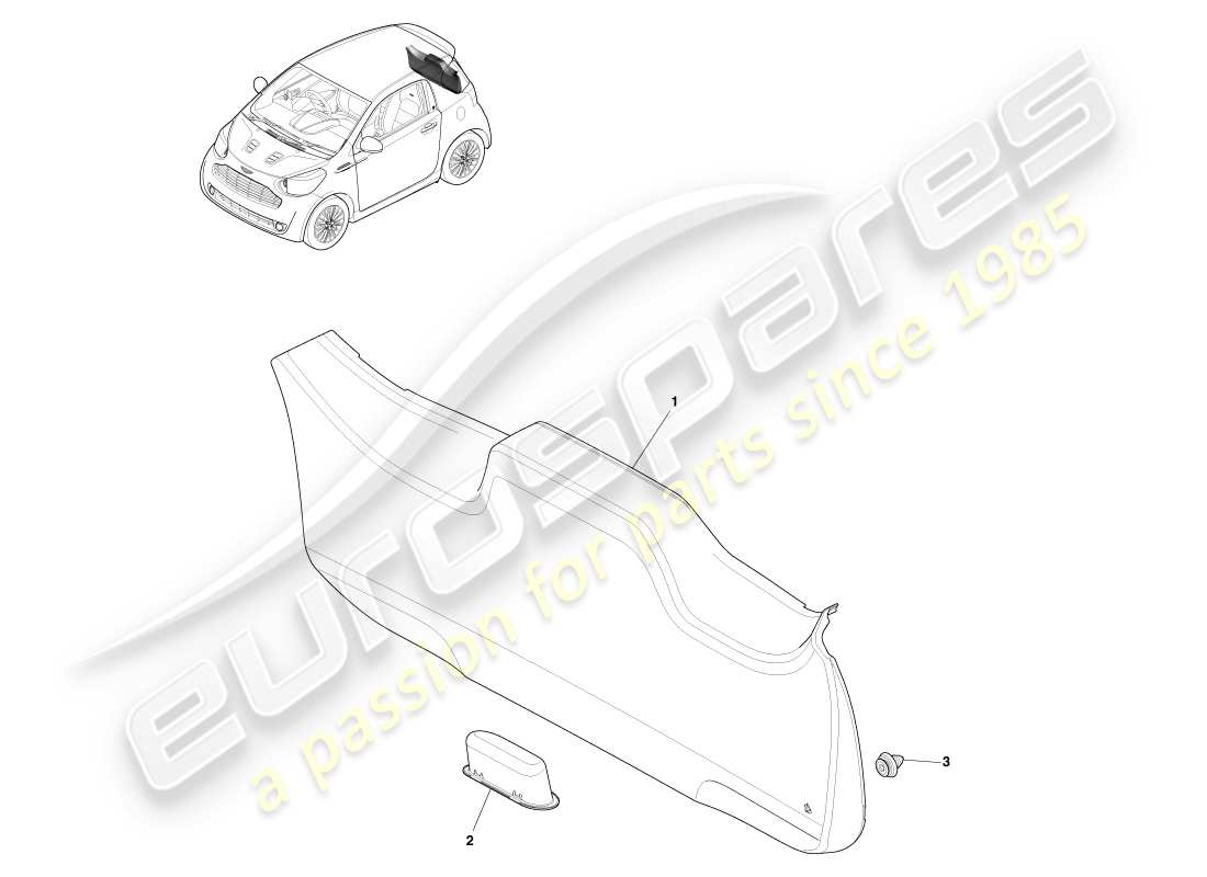 part diagram containing part number 74811-13010-b5
