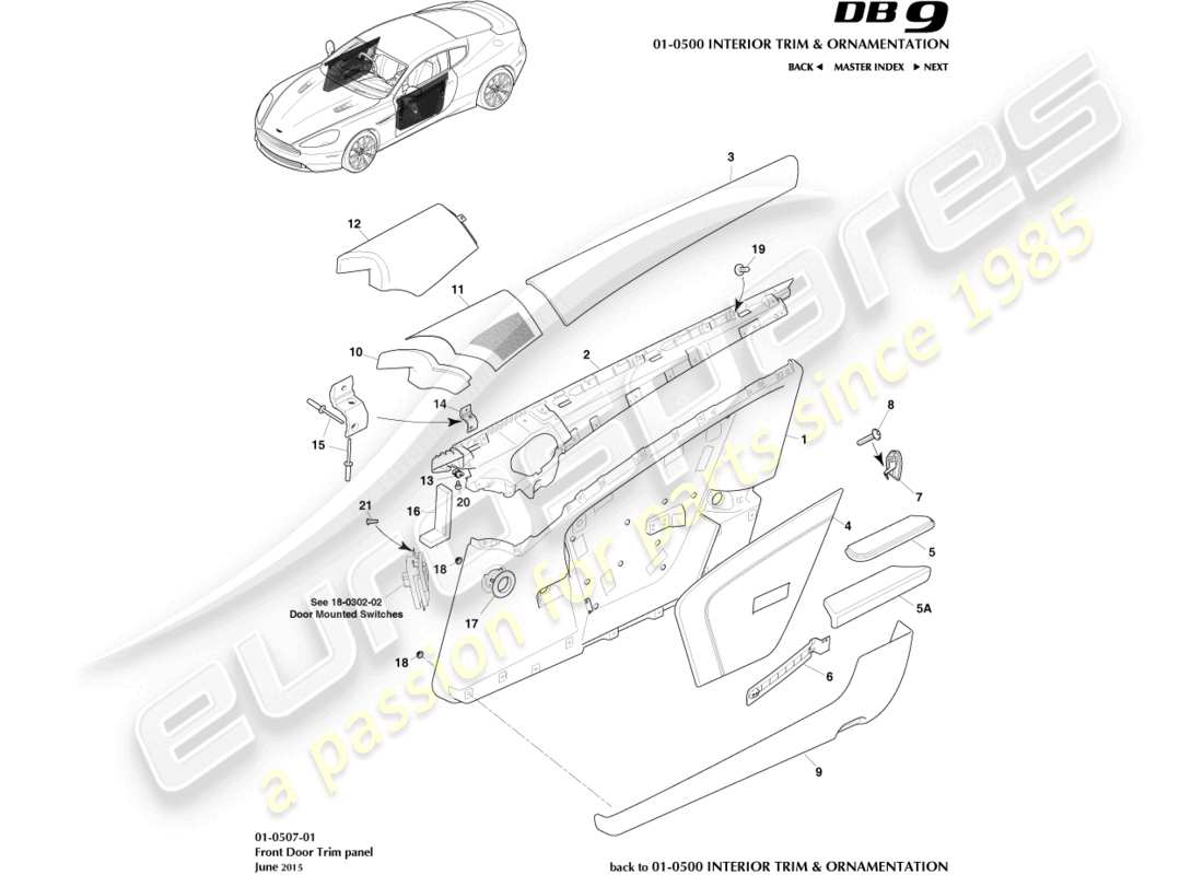 part diagram containing part number eg43-c18979-da