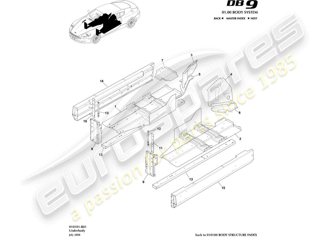 part diagram containing part number 4g43-16-10880