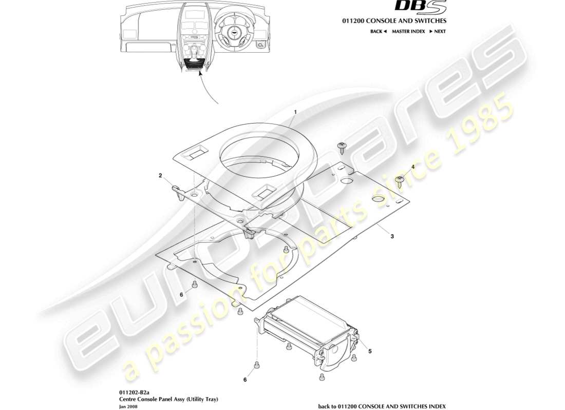 part diagram containing part number 8d33-7z289-ac