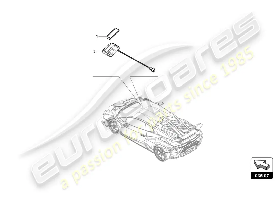 lamborghini sto (2021) for vehicles with telepass card system etc parts diagram