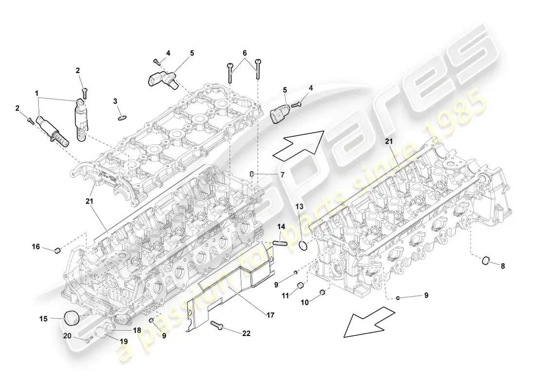lamborghini lp570-4 sl (2014) impulse sender parts diagram