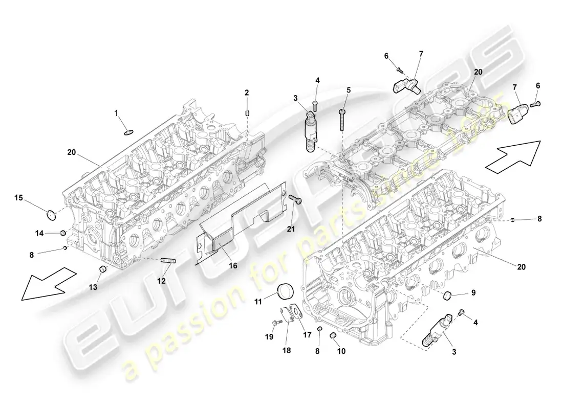 lamborghini lp570-4 sl (2014) impulse sender parts diagram