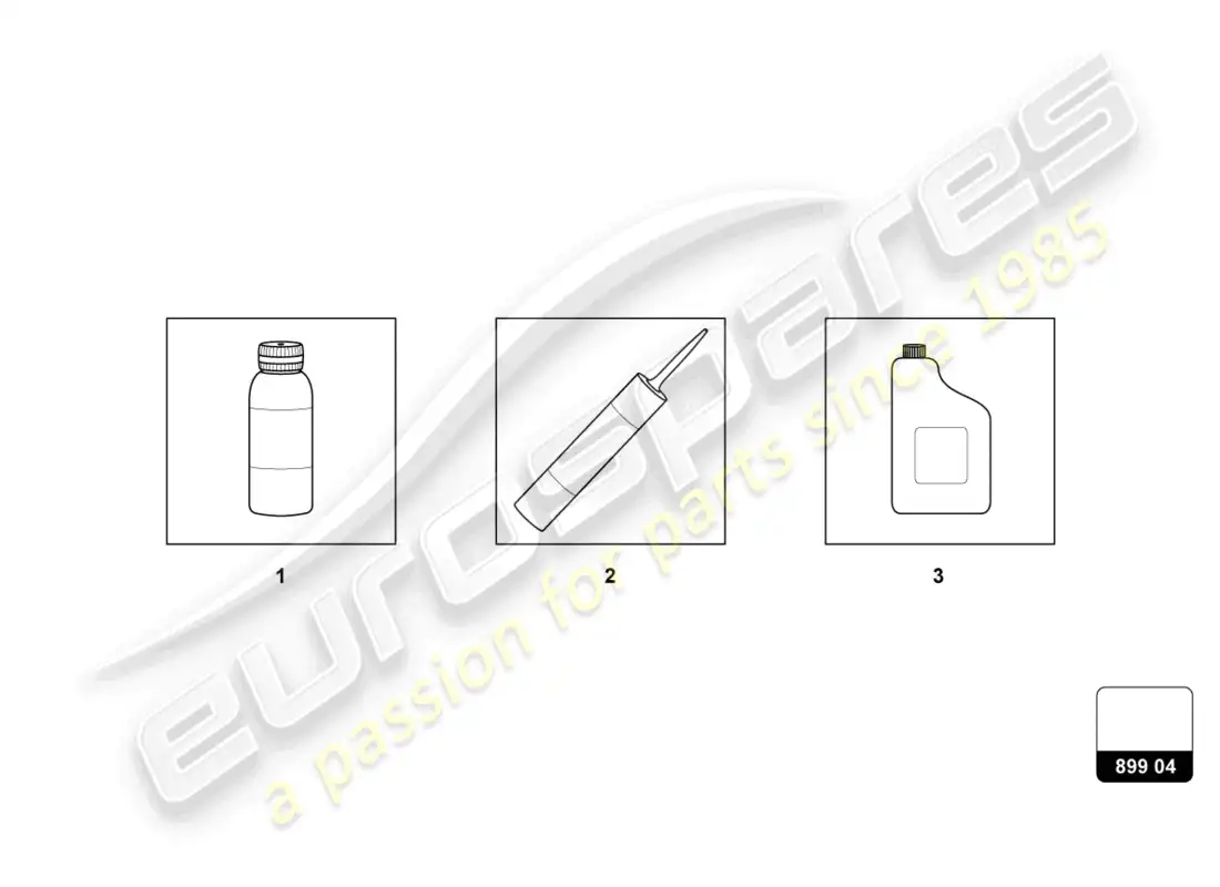 lamborghini tecnica (2024) maintenance parts diagram