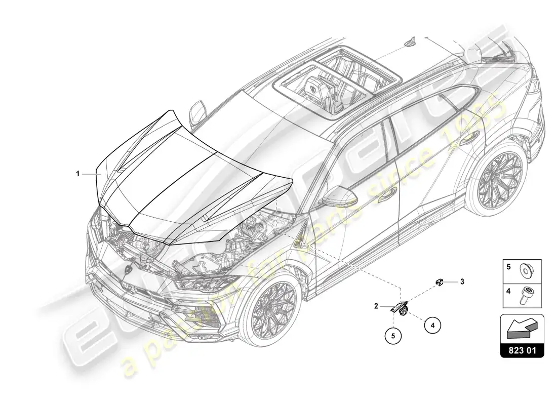part diagram containing part number 4ml823029