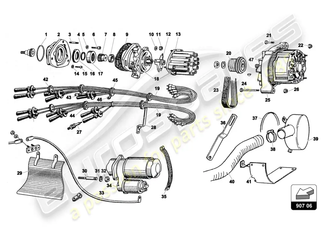 part diagram containing part number 001621850