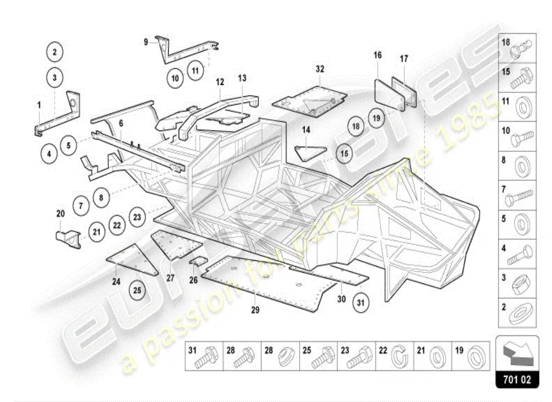 part diagram containing part number 009411518