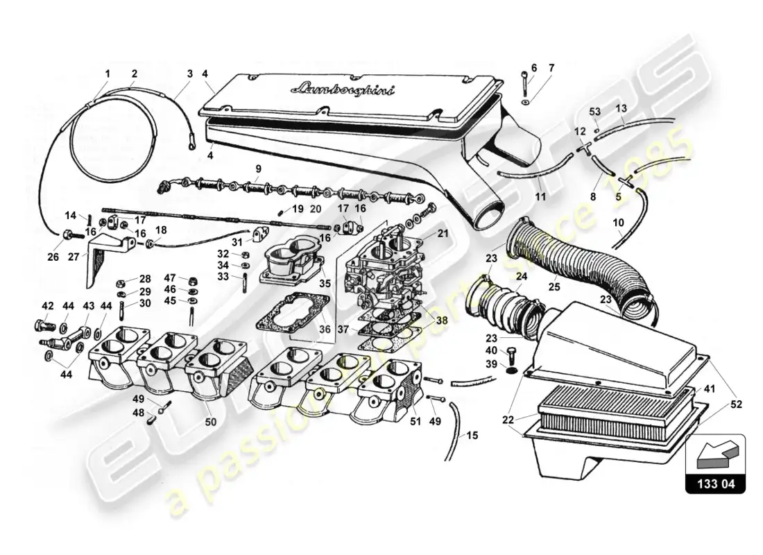 part diagram containing part number 001528805