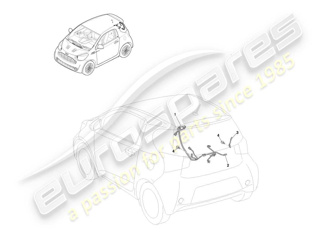 part diagram containing part number 82185-74030