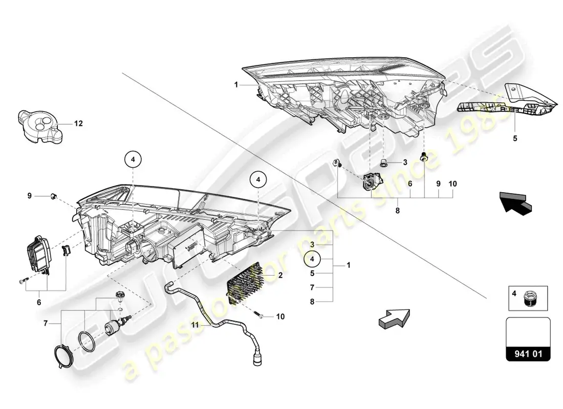 part diagram containing part number 4ml941036d