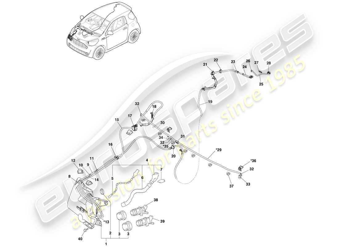 part diagram containing part number 85315-74010