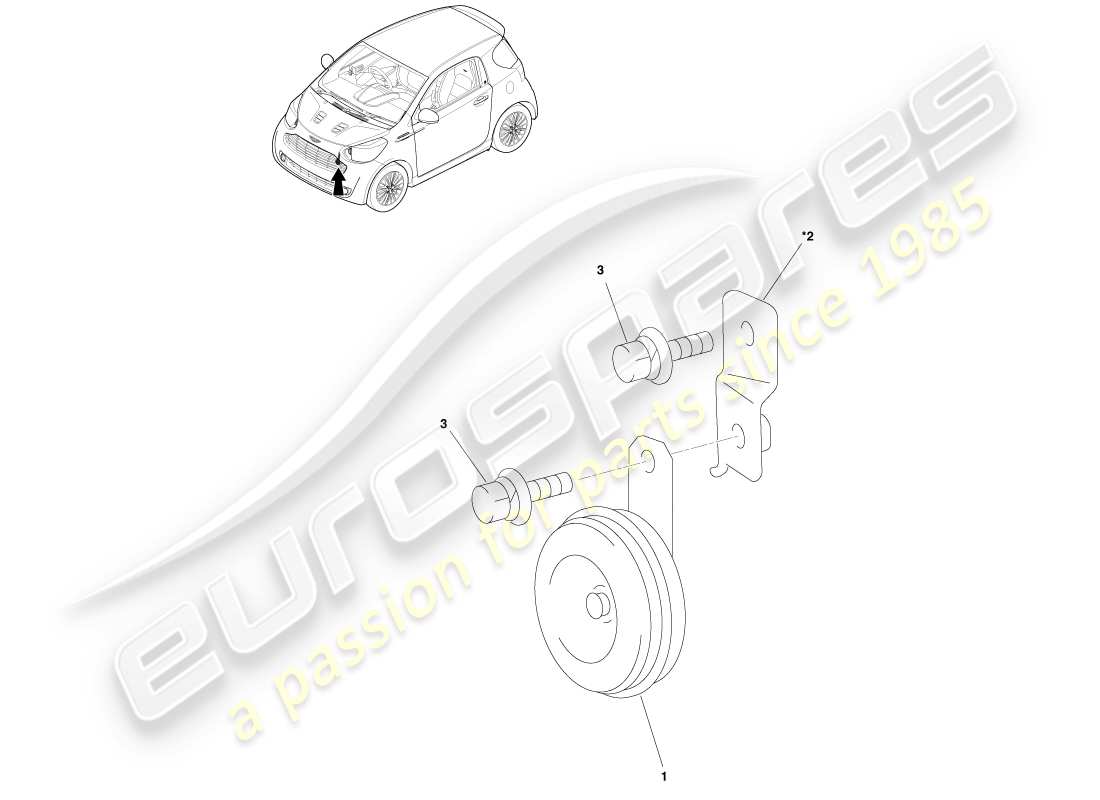 part diagram containing part number 86591-74011