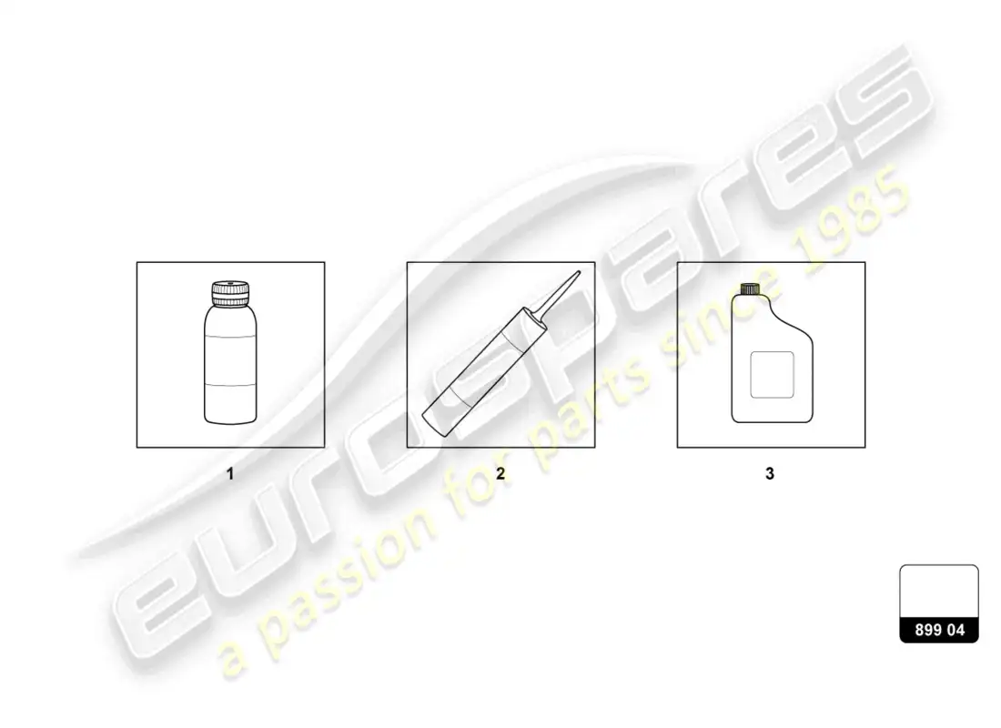 lamborghini evo coupe (2022) maintenance parts diagram