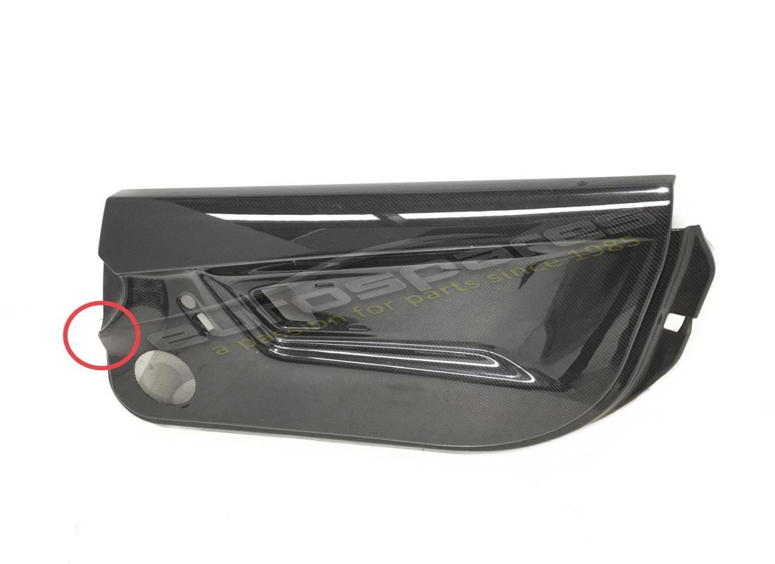 used lamborghini rh door panel assembly. part number 404867106e (1)