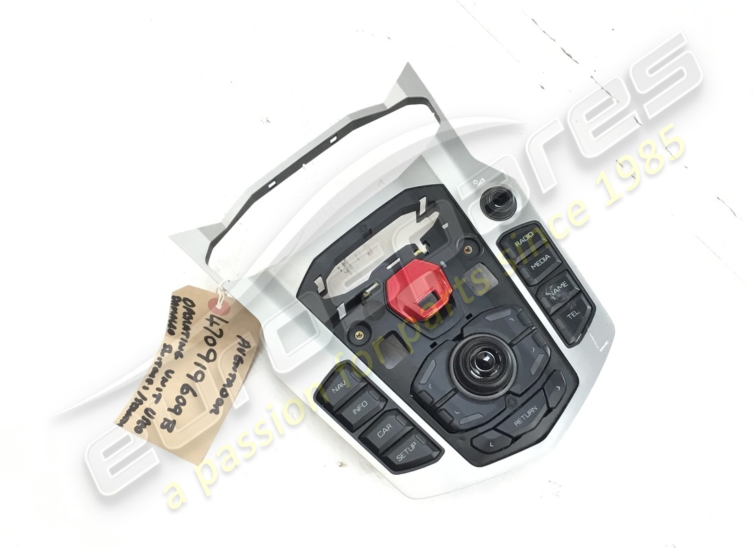 used lamborghini operating device mmi switch. part number 470919609b (1)