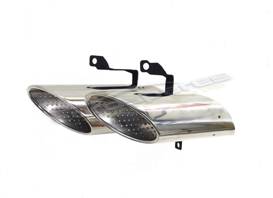 new lamborghini trim,tail pipe rh polished (2wd). part number 4t0253698f (1)