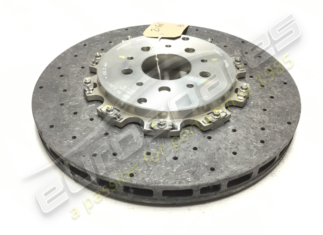 new ferrari rear carbon ceramic brake discs. part number 211606 (1)