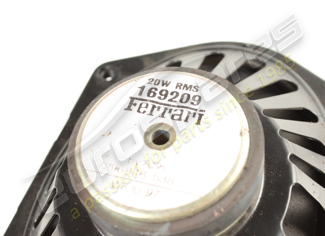 used ferrari loud speaker woofer. part number 169209 (1)