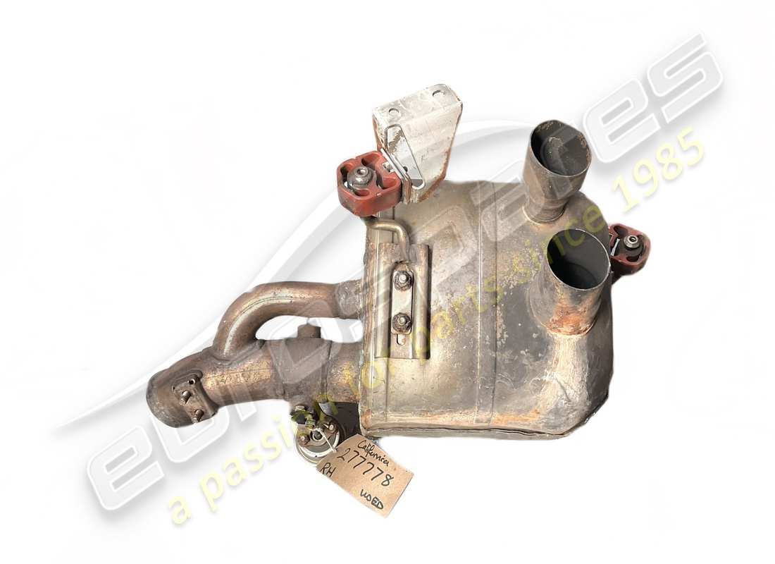 used ferrari rh rear silencer. part number 277778 (1)