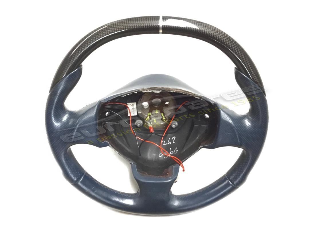 USED Maserati STEERING WHEEL BLACK . PART NUMBER 207843 (1)