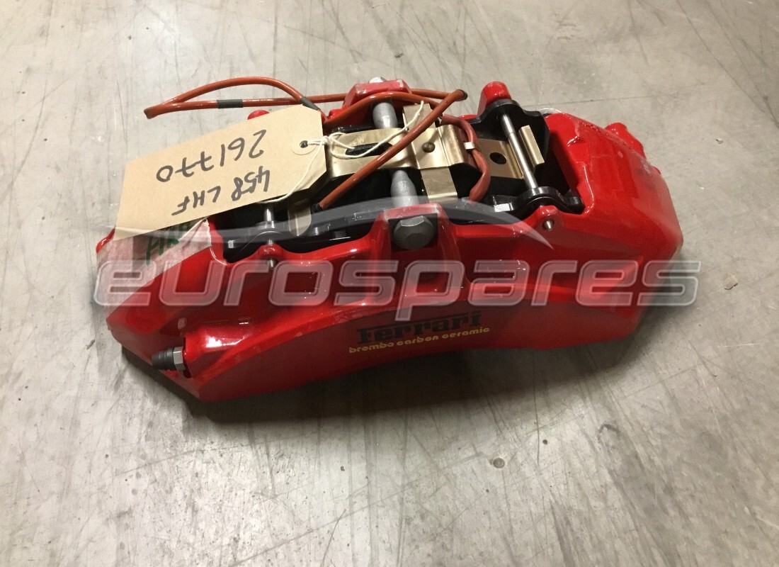 new ferrari front lh caliper with pads. part number 261770 (1)