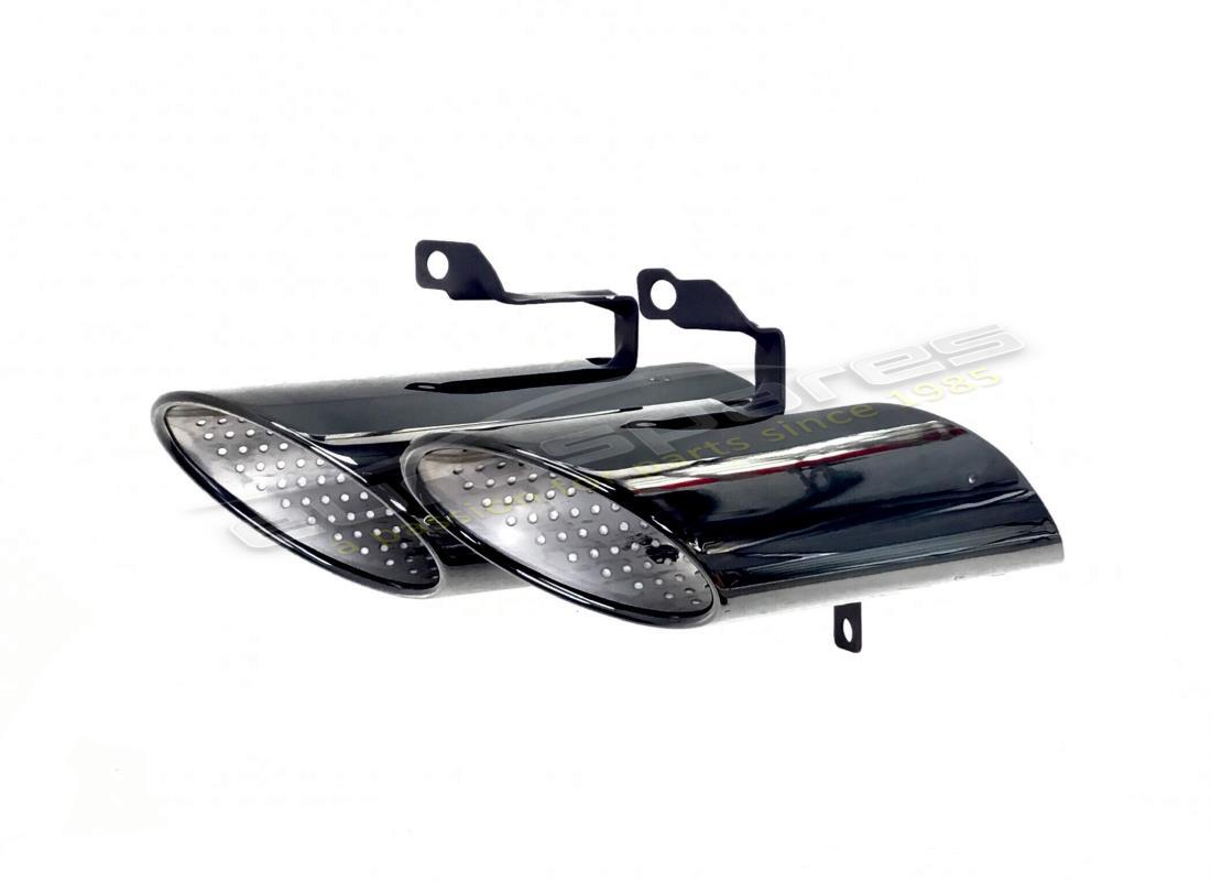 new lamborghini trim,tail pipe rh shiny black. part number 4t0253698b (1)