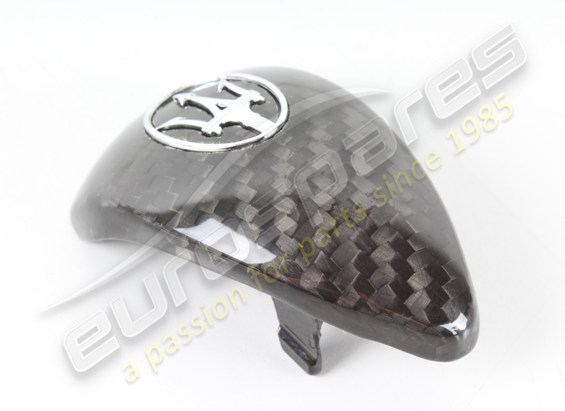 new maserati shift knob insert - carbon. part number 82413677 (5)