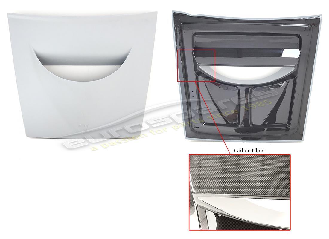 NEW Lamborghini COMPLETE FRONT BONNET CARBON . PART NUMBER 0079004667 (1)