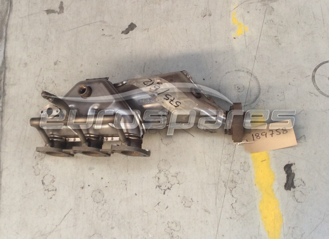 NEW Ferrari RH FRONT EXHAUST MANIFOLD . PART NUMBER 189758 (1)