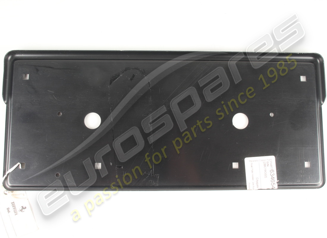 new ferrari rear number plate holder. part number 63465400 (1)